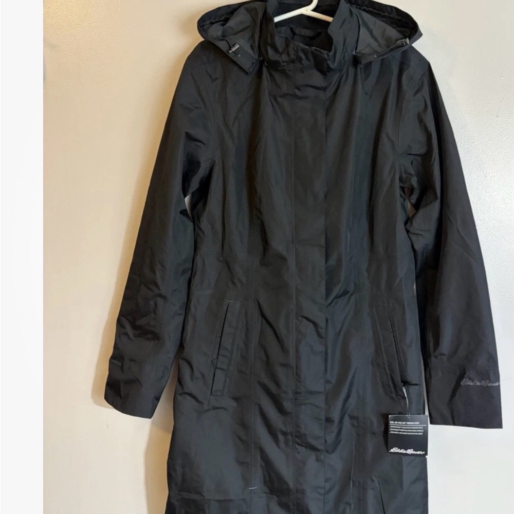 Eddie Bauer Women's Black Hooded Ski Jacket
